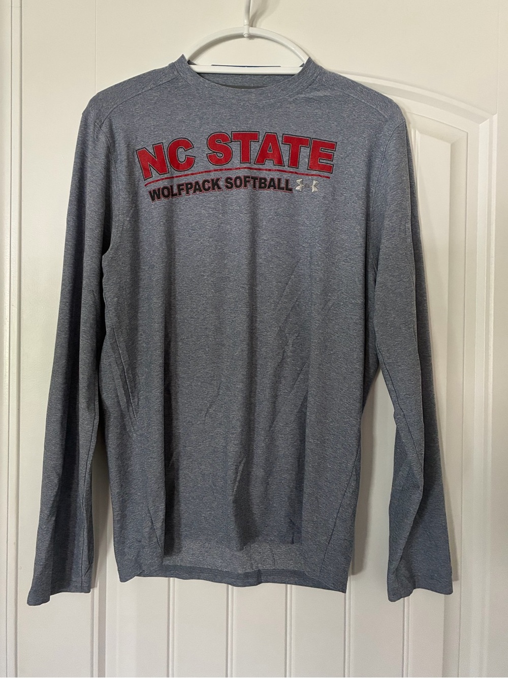 NC State Wolfpack Softball Long-Sleeve Performance Shirt